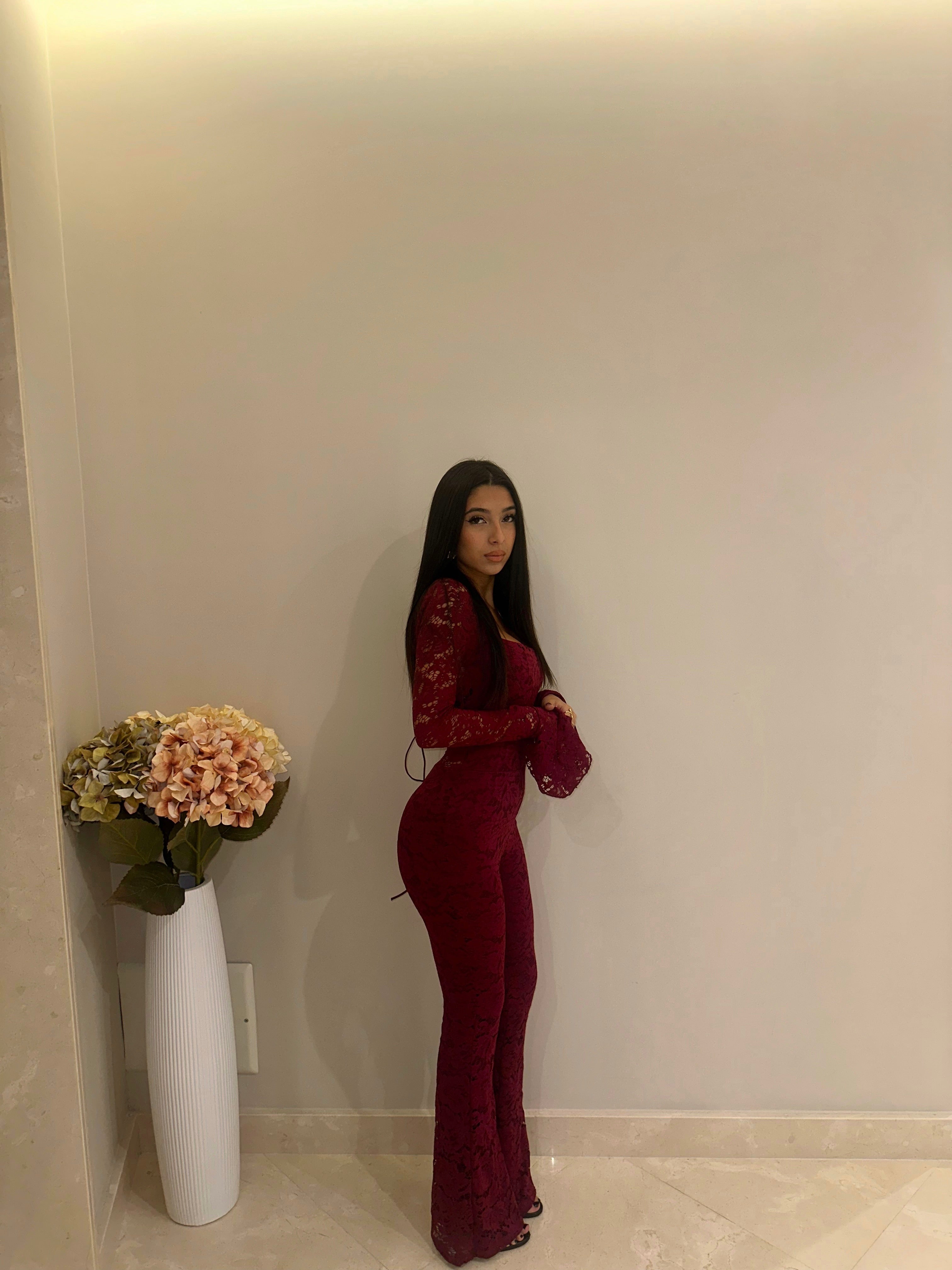 tutina intera in pizzo