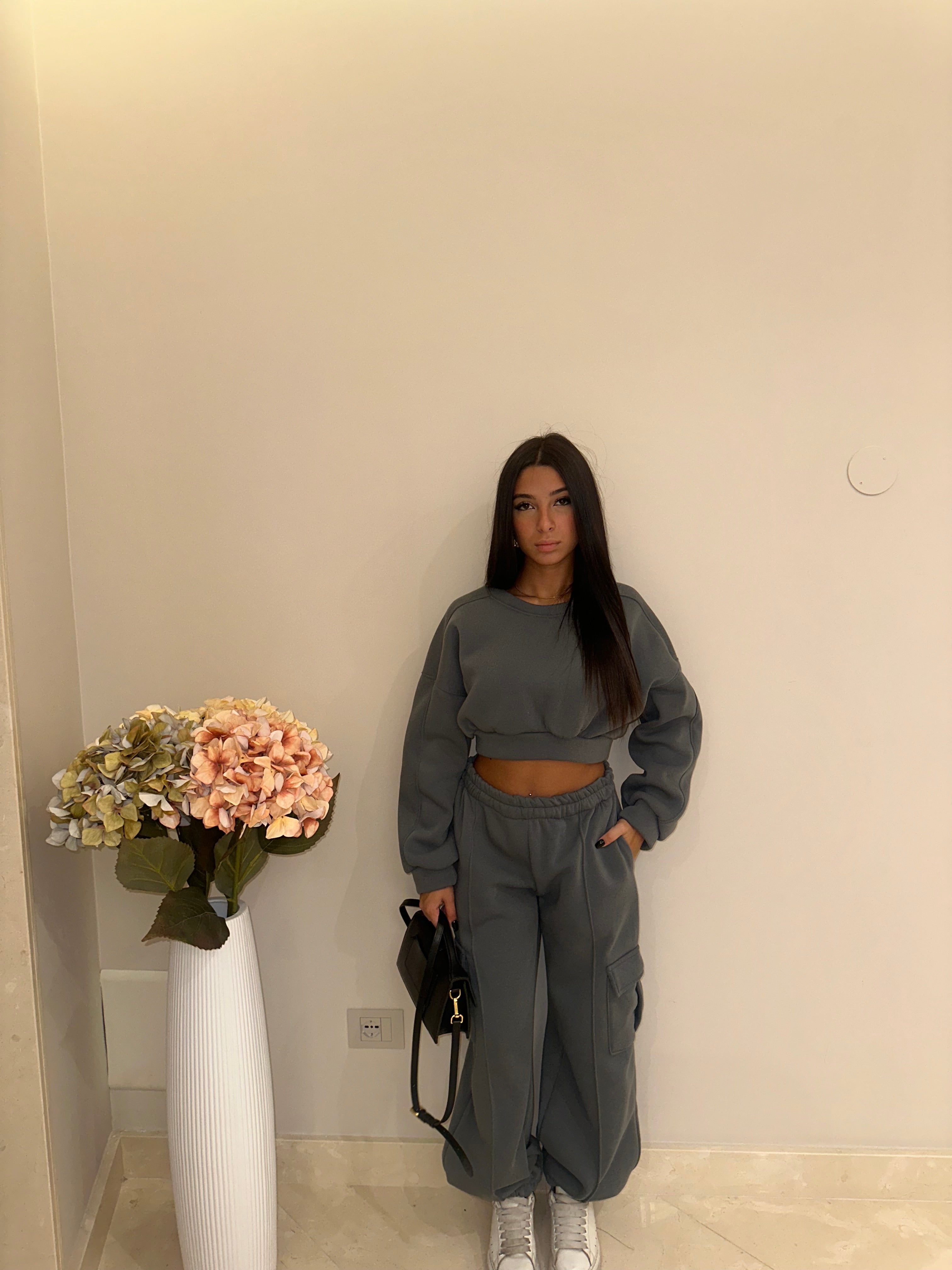 coordinato tuta cargo